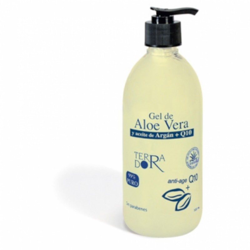 Derbos Gel Aloe Vera con Argán y Q10 500 ml Derbos Gel Aloe Vera con Argán y Q10 500 ml