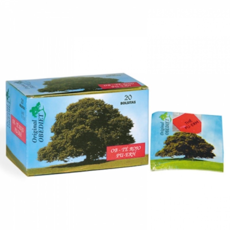 Derbos Ob Pu-Erh Thé Rouge 20 Filtres