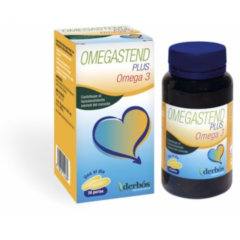 Derbos Omegastend Plus Omega 3 30 Perlas Derbos Omegastend Plus Omega 3 30 Perlas