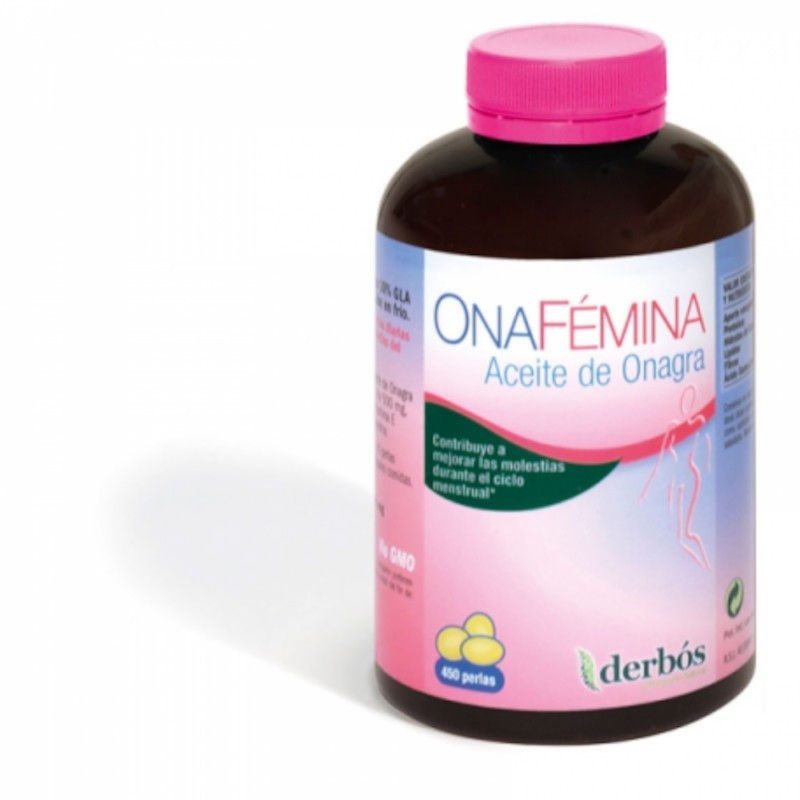 Derbos Onafemina Aceite de Onagra 515 mg 450 Perlas Derbos Onafemina Aceite de Onagra 515 mg 450 Perlas