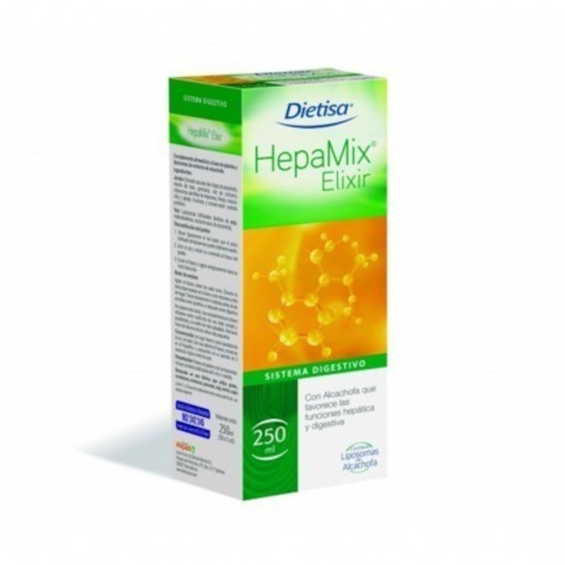 Dietisa Hepamix Elixir (hepático-biliar) 250 ml Dietisa Hepamix Elixir (hepático-biliar) 250 ml