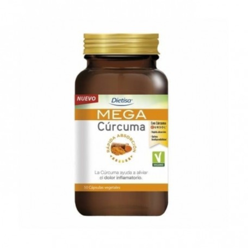 Dietisa Mega Curcuma 50 Capsules Dietisa Mega Curcuma 50 Capsules
