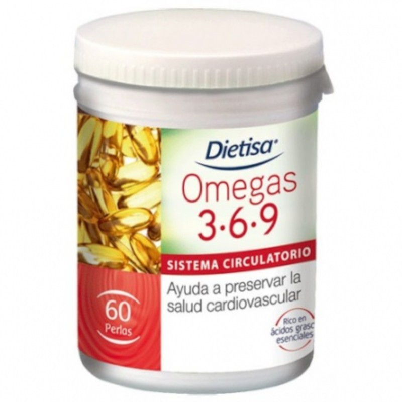 Dietisa Omega 3-6-9 60 Perlen 1 g Dietisa Omega 3-6-9 60 Perlen 1 g