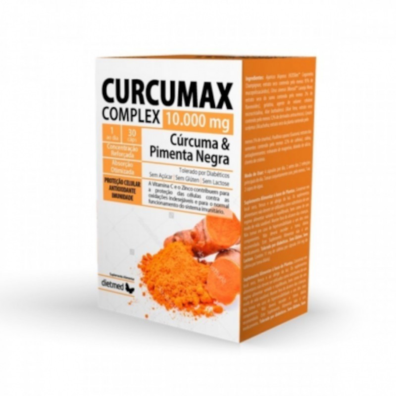 Dietmed Curcumega 10 000 mg 30 Gélules Dietmed Curcumega 10 000 mg 30 Gélules