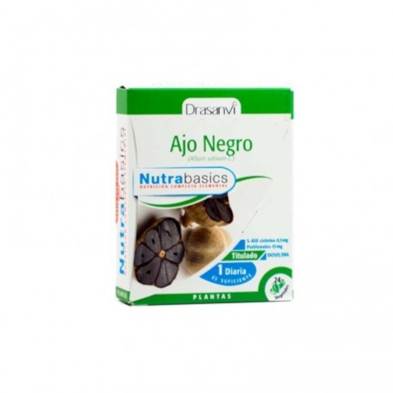 Drasanvi Nutrabasics Ajo Negro 24 Cápsulas