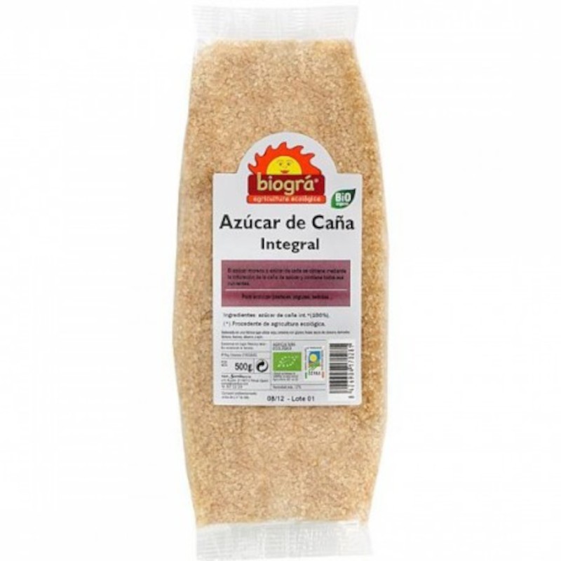 Açúcar de Cana Integral Orgânico Biogra 500 g Açúcar de Cana Integral Orgânico Biogra 500 g