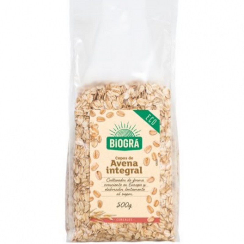 Biogra Flocos de Aveia Integrais Grossos 1 Kg Bio Biogra Flocos de Aveia Integrais Grossos 1 Kg Bio