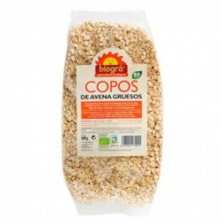 Biogra Copos de Avena Integral Gruesos Bio 500 g