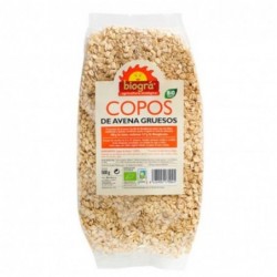 Biogra Flocons d'Avoine Entier Grossiers Bio 500 g