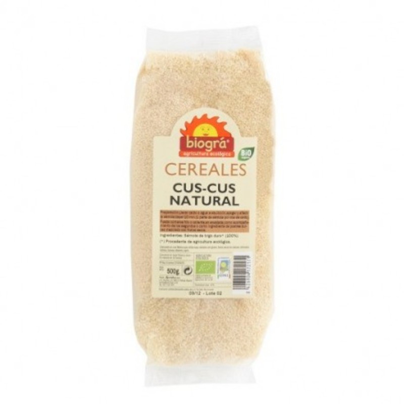 Biogra Cuscus Natural Bio 500 g