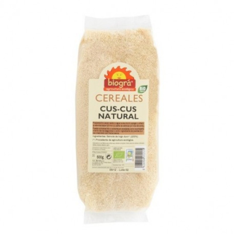 Biogra Natürlicher Bio-Couscous 500 g