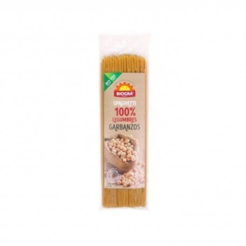 Biogra Kichererbsen-Spaghetti 250 g Bio Biogra Kichererbsen-Spaghetti 250 g Bio