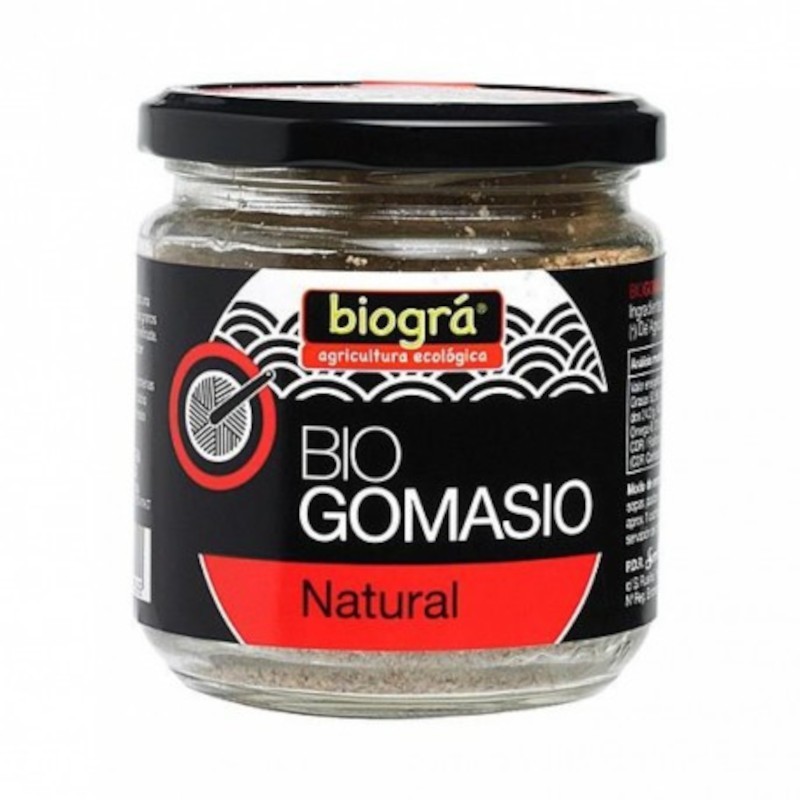 Biogra Gomasio Natural Bio Tarro cristal 120 g Biogra Gomasio Natural Bio Tarro cristal 120 g