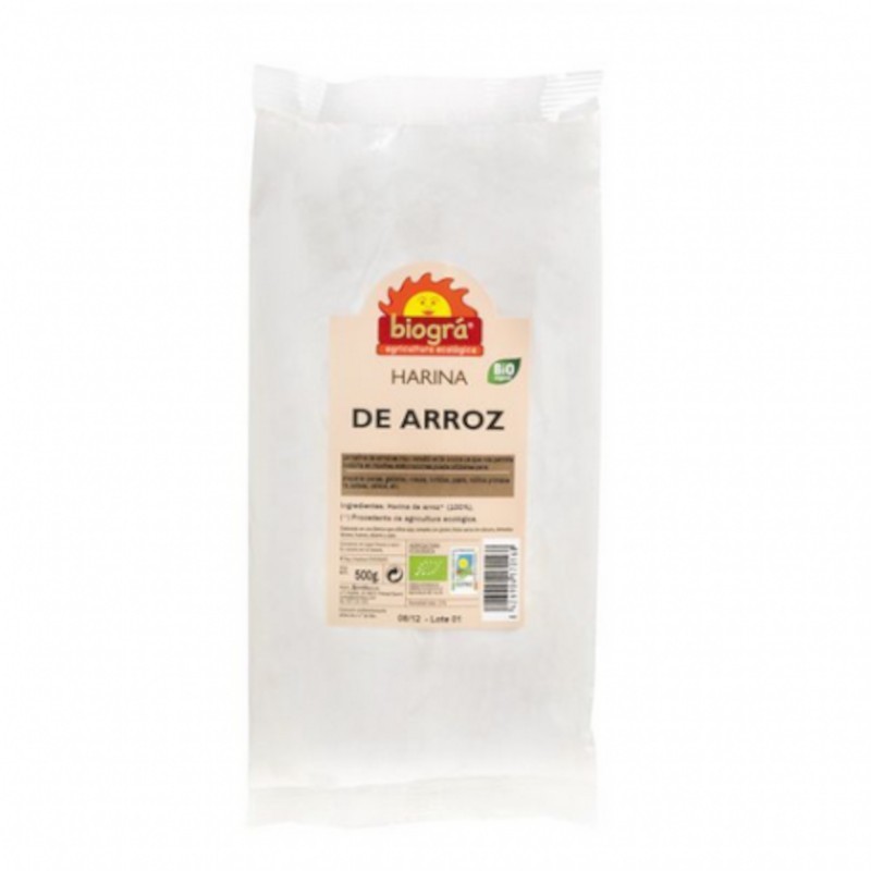 Biogra Bio Reismehl 500 g Biogra Bio Reismehl 500 g