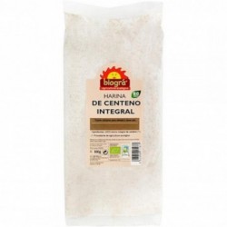 Biogra Farine de Seigle Entier Bio 500 g