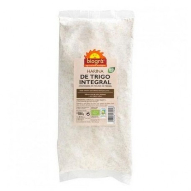 Biogra Farine de Blé Entier Bio 500 g Biogra Farine de Blé Entier Bio 500 g