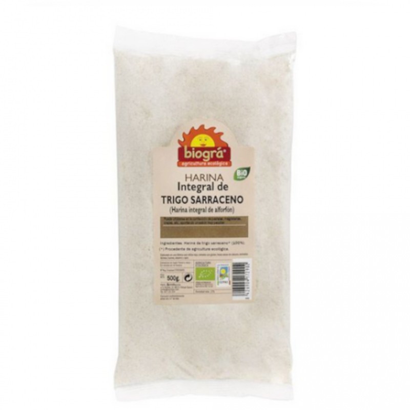 Biogra Farine De Sarrasin Entier Bio 1 Kg Biogra Farine De Sarrasin Entier Bio 1 Kg