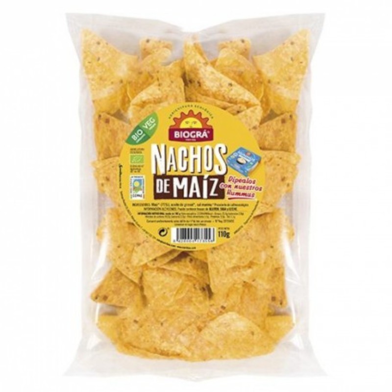 Biogra Nachos de Maíz Bio 110 g
