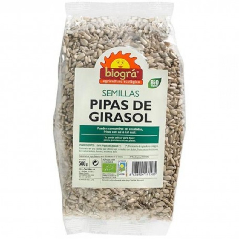 Biogra Sonnenblumenkerne 500 g Bio Biogra Sonnenblumenkerne 500 g Bio