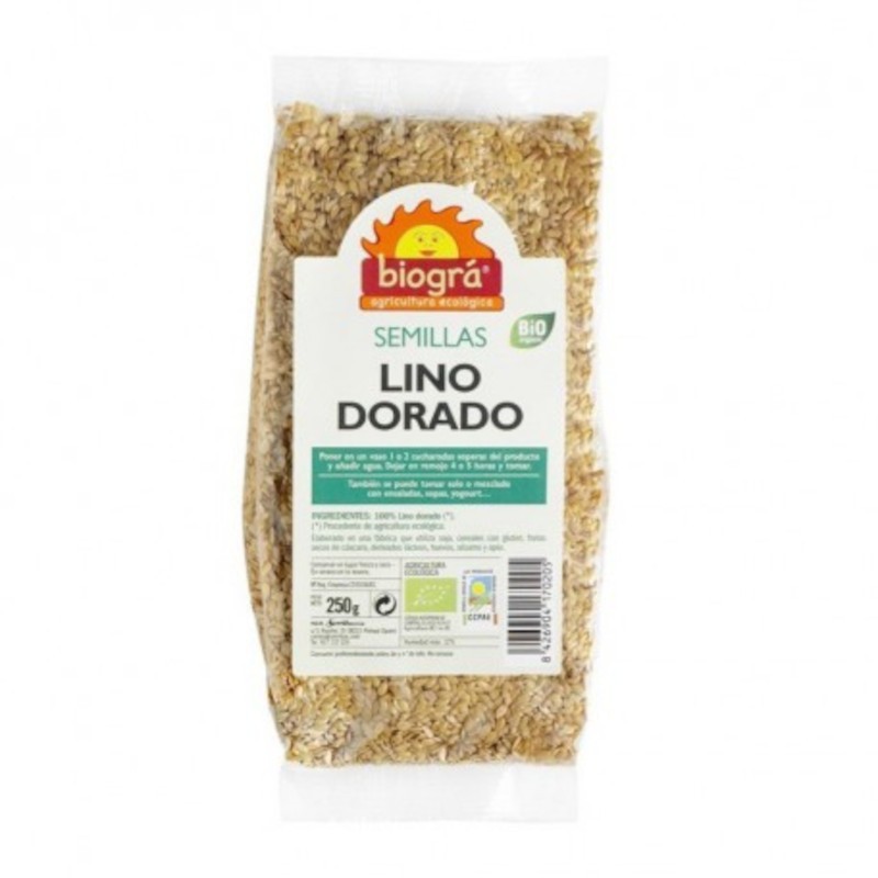 Biogra Bio Goldene Leinsamen 250 g