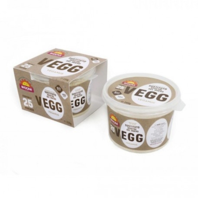 Biogra Vegg Pflanzlicher Ei-Ersatz 250 g Biogra Vegg Pflanzlicher Ei-Ersatz 250 g