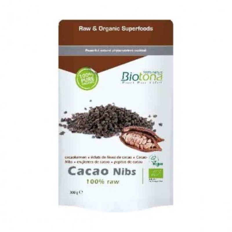 Biotona Nibs de Cacau 300 gr Bio Biotona Nibs de Cacau 300 gr Bio