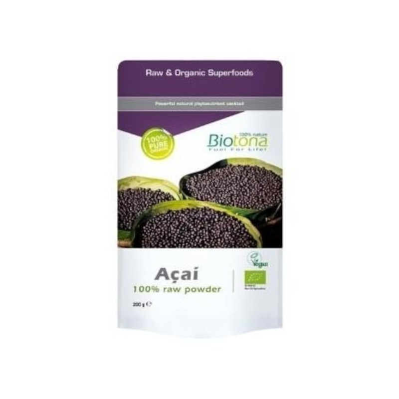 Biotona Organic Acai Powder 200 G Biotona Organic Acai Powder 200 G