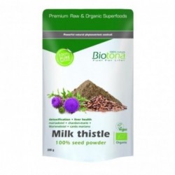 Biotona Poudre de graines de chardon-Marie 200 gr Bio