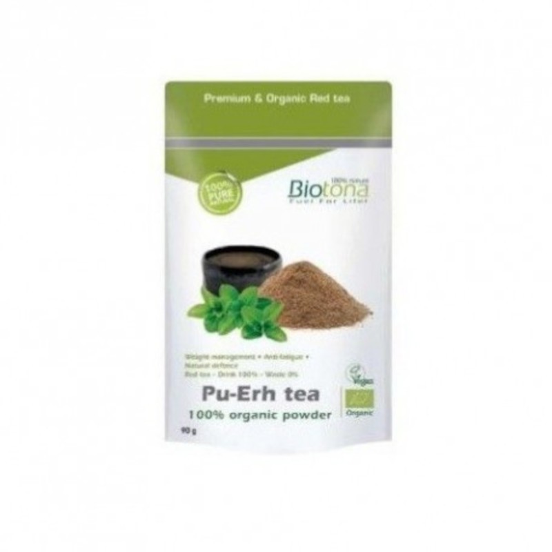 Biotona Thé Pu-erh Eco 90 gr Biotona Thé Pu-erh Eco 90 gr