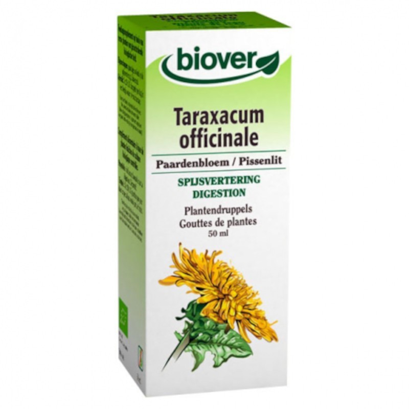 Biover Dandelion Extract (Taraxacum Officinais) Bio 50 ml Biover Dandelion Extract (Taraxacum Officinais) Bio 50 ml