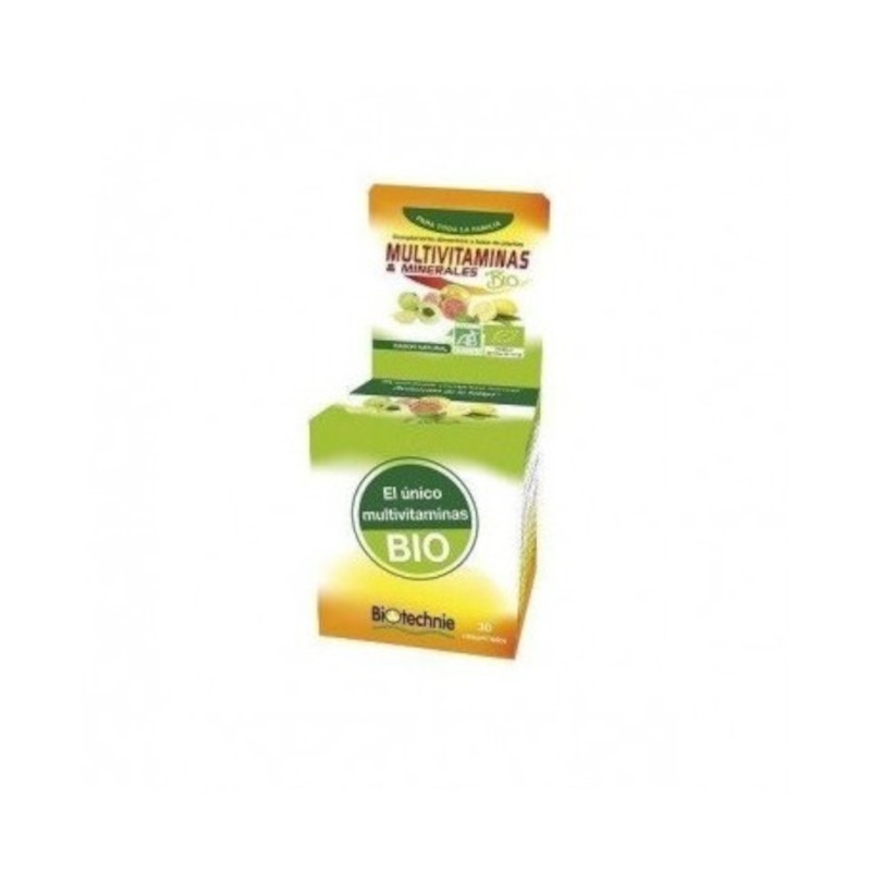 Biover Multivitamine und Mineralien Bio 30 Tabletten Biover Multivitamine und Mineralien Bio 30 Tabletten