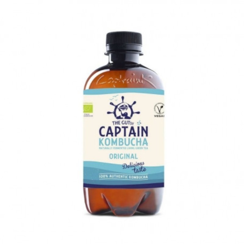 Captain Kombucha Kombucha bio-organico originale da 1 litro Captain Kombucha Kombucha bio-organico originale da 1 litro