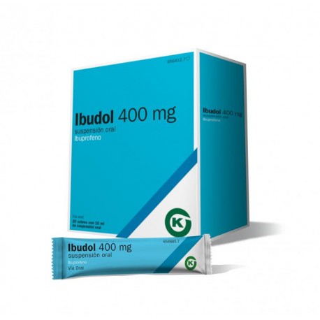 Ibudol Ibuprofeno 400MG 20 Sobres