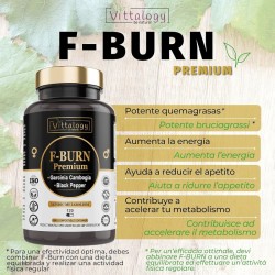 Vittalogy F-Burn Premium 120 Cápsulas