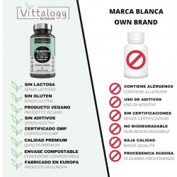 Vittalogy Probiotics Premium Probiótico 60 Comprimidos