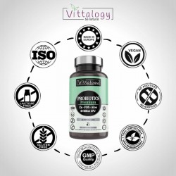 Vittalogy Probiotics Premium Probiótico 60 Comprimidos