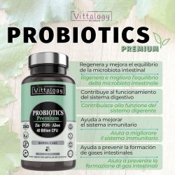 Vittalogy Probiotics Premium Probiótico 60 Comprimidos