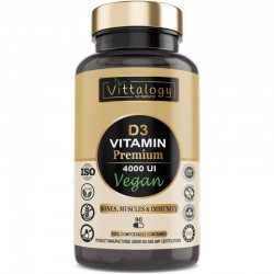 Vittalogy Vitamine D3 Premium Vegan 90 Gélules