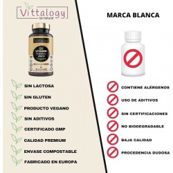 Vittalogy Vitamina D3 Premium Vegan 90 Cápsulas