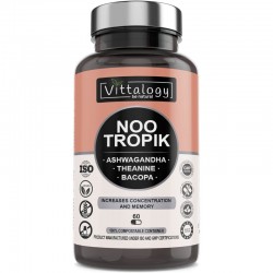 Vittalogy Vitaminas Memoria y Concentración Nootropik 60 Cápsulas