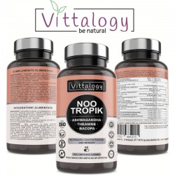 Vittalogy Vitaminas Memoria y Concentración Nootropik 60 Cápsulas