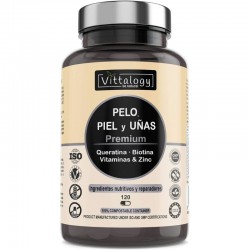 Vittalogy Vitaminas Pelo Piel y Uñas 120 Cápsulas