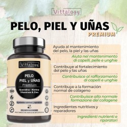 Vittalogy Hair, Skin and Nails 120 Capsules