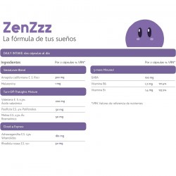 HEALN ZenZzz Vitamines Sommeil Profond et Réparateur 60 Gélules
