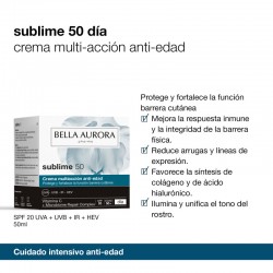 BELLA AURORA Sublime 50 Crème de Jour Multiaction SPF20 50 ml