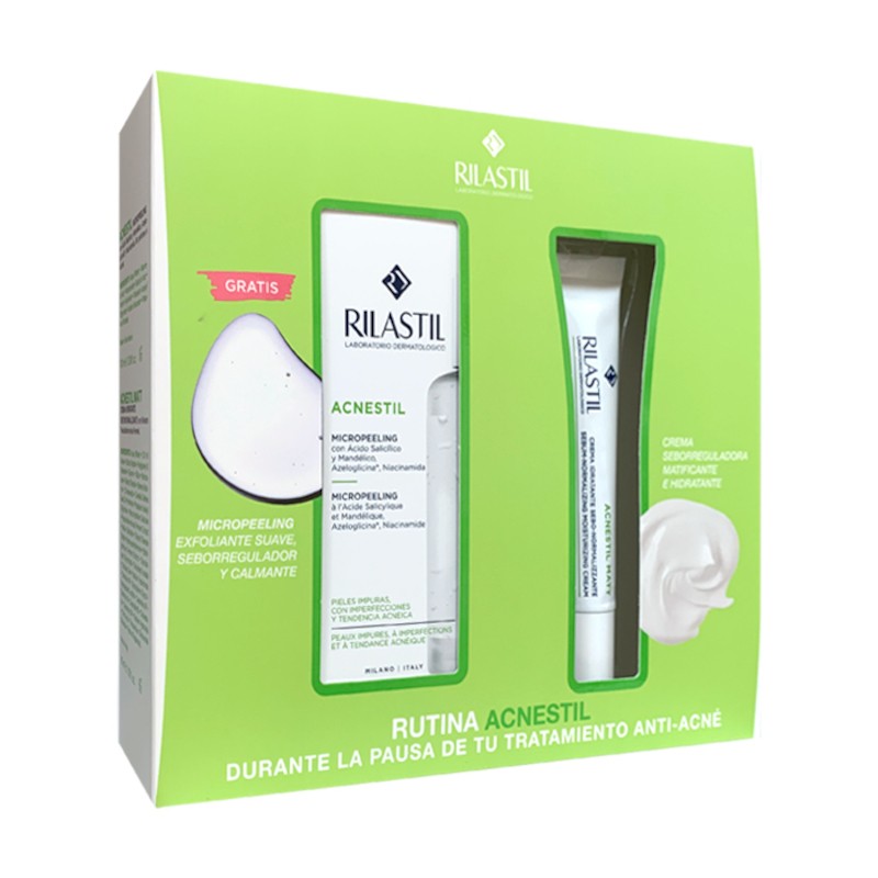Rilastil Routine Acnestil Matt 40ml + Micropeeling 100 ml GIFT