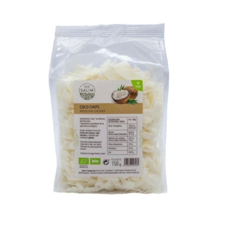 Eco-Salim Bio dehydrierte Kokosnuss-Chips 150g Eco-Salim Bio dehydrierte Kokosnuss-Chips 150g