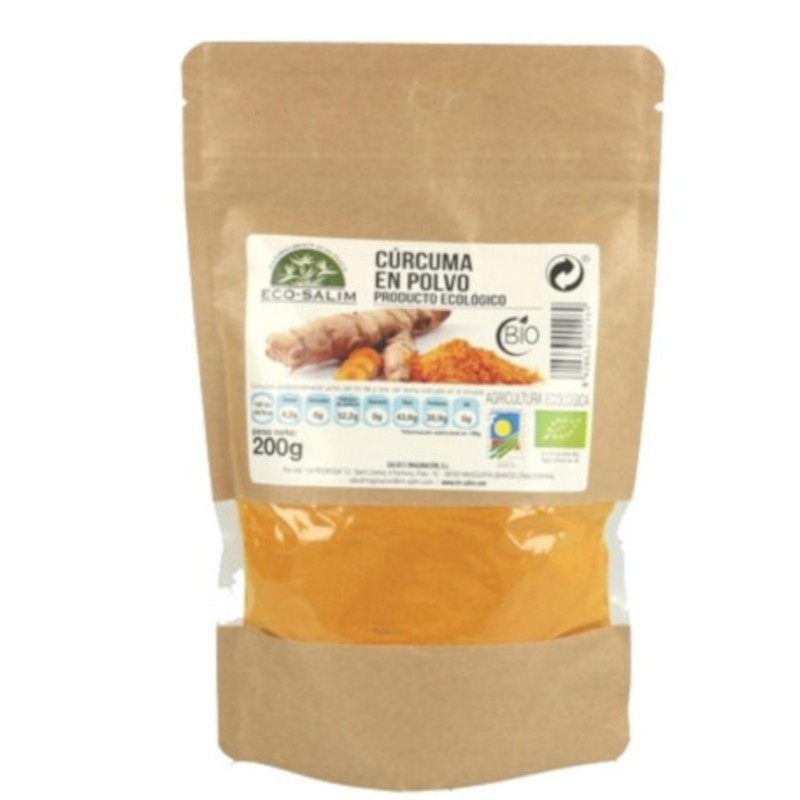 Eco-Salim Cúrcuma en Polvo Bio 200 g