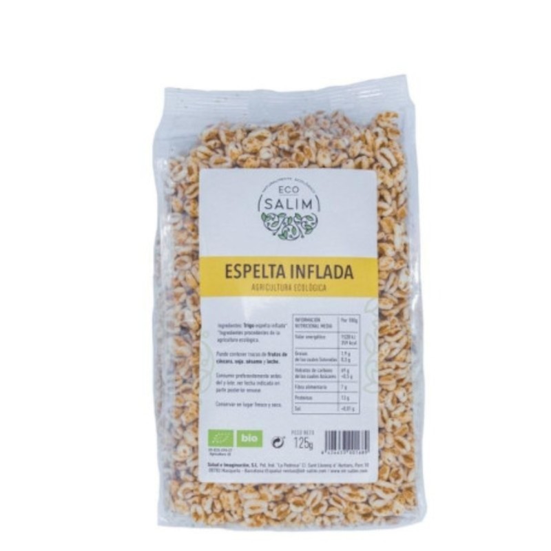 Eco-Salim Espelta Hinchada Bio 125 g