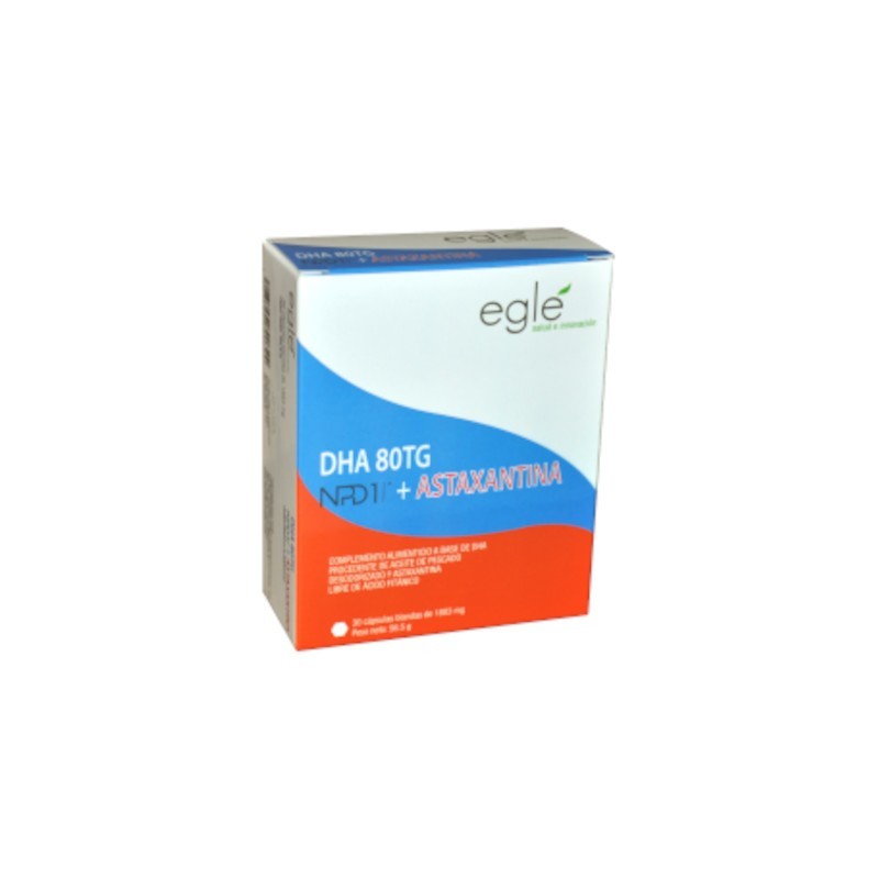 Egle Npd1 Dha 80 Tg / Astaxanthin 120 Capsules